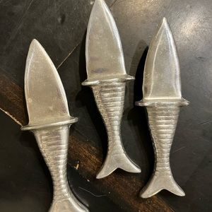 Decorative Fish Knives! So beautiful!